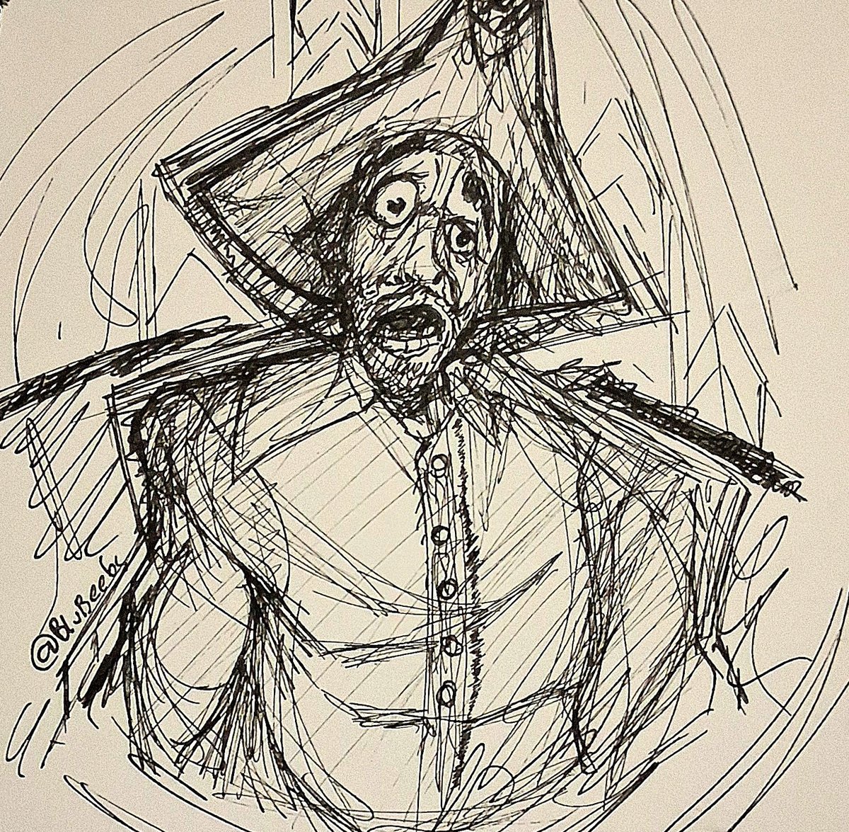 BluBeebs's tweet photo. The Pirate

#backrooms #fanart #pirateclark https://t.co/Ui10Hzly0i