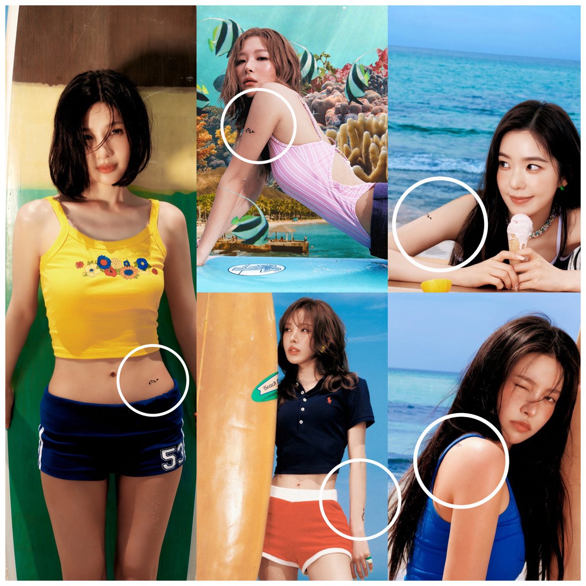 rvelites's tweet photo. Spotted RV Summer Velvet tattoos!

Tattoo sticker is one of the inclusions for Big Wave ver 👀

RED VELVET COMEBACK SOON
#VelvetSummer1stTeasers

#RedVelvet #레드벨벳 @RVsmtown https://t.co/s1slhGITFj