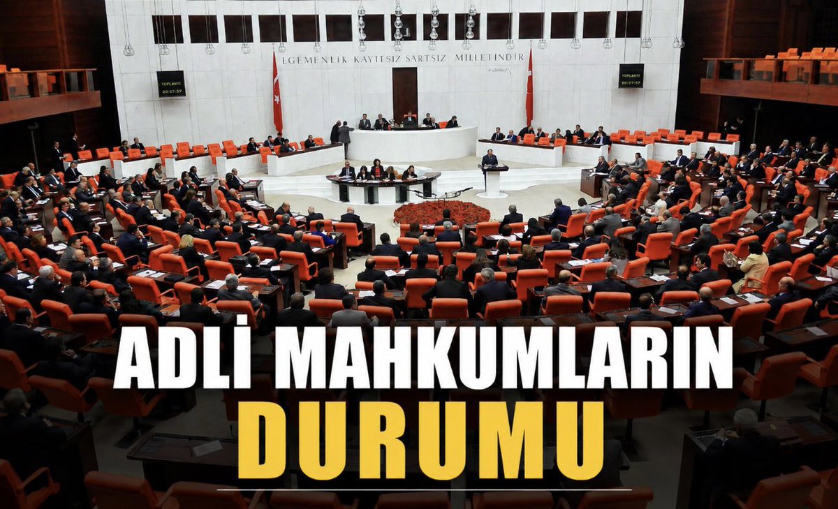 AbdullahAdabas's tweet photo. 🔴 ADLİ MAHKUMLARLA İLGİLİ…

➡️ Sizlere duymak istediğiniz haberleri yazmak isterim ama 1000’e yakın soru aldım. Hepsi aynı soru. Madem sordunuz söyliyeyim. 

‼️‼️‼️ Çerçeve Yasa’da adli mahkumlarla ilgili bir düzenleme düşünülmüyor. Bu sadece Terörsüz Türkiye sürecine yönelik tek seferlik bir düzenleme‼️‼️‼️

➡️ En son dün akşam saatlerinde bir AK Partili yetkili ile görüştüm. Şu anki taslakta böyle bir şey yok. 

Adli mahkumu çok sordunuz, yazmama nedenim, bekleyenlerin  umudunu kırmamak. 
Ama madem bu kadar sitem aldım, bilgi vermiyorsunuz , sormuyorsunuz diye. 

➡️ Buyrun size cevap; 

Son bilgi adli mahkumlarla ilgili bir düzenleme Çerçeve Yasa’da yok. 
Ya da bir kapsayıcılık yok. 

Yarın olursa bilemem ama sordum yok.
