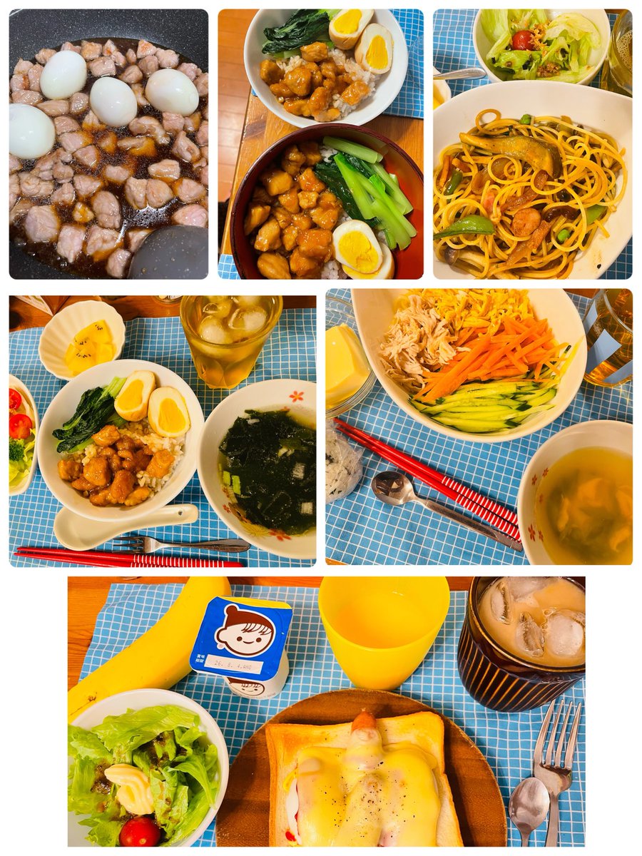 MamaObento's tweet photo. 7/6～19までの晩ごはん
たまに朝ごはん
そして時々昼ごはんです。
来週からはもう少し溜めないようにしますーーー😆 https://t.co/YAzPNcbCEc