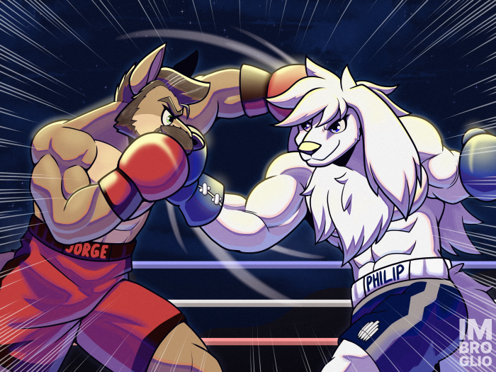 imbroglio_24's tweet photo. First Punch Trade YCH for @RicRicochet and @sojh85 feat. Jorge vs Philip. Tysm! https://t.co/1H6D9nLaAM