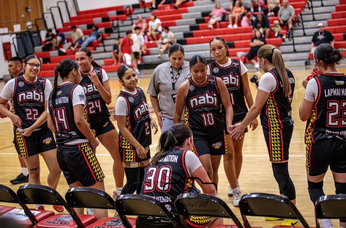 WIUWBB's tweet photo. Congrats to Melaina for competing with Lapwai Nation at NABI in Phoenix, helping lead her team to the Elite Eight in a 64-team field.

Proud to see her represent, compete, and shine this offseason 👏💜

#GoNecks | #OneGoal https://t.co/zq4Al5gPeM