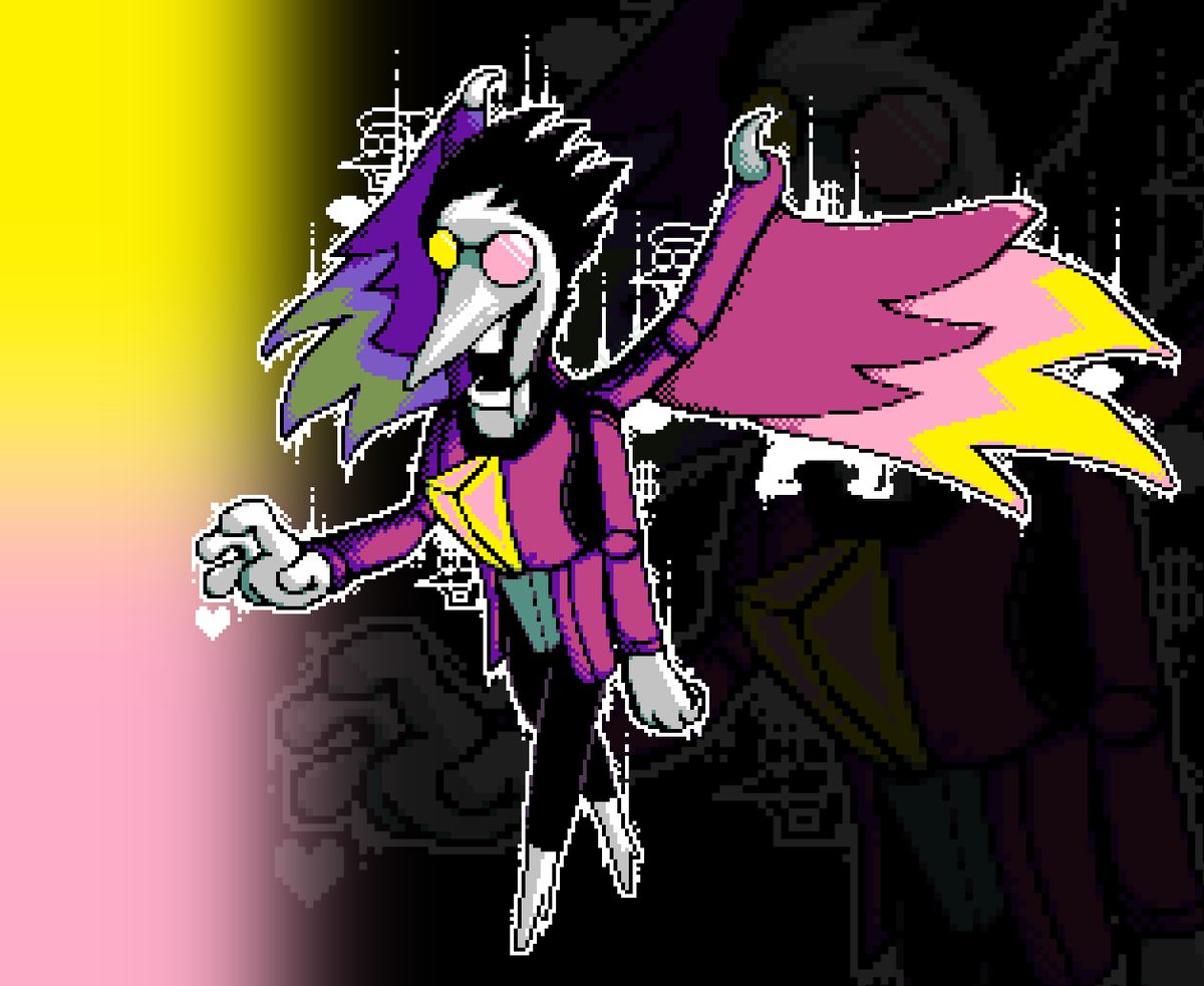 DukeMeansBiz's tweet photo. #DELTARUNE 
11 - Spamton NEO https://t.co/pEmOKDSOOn