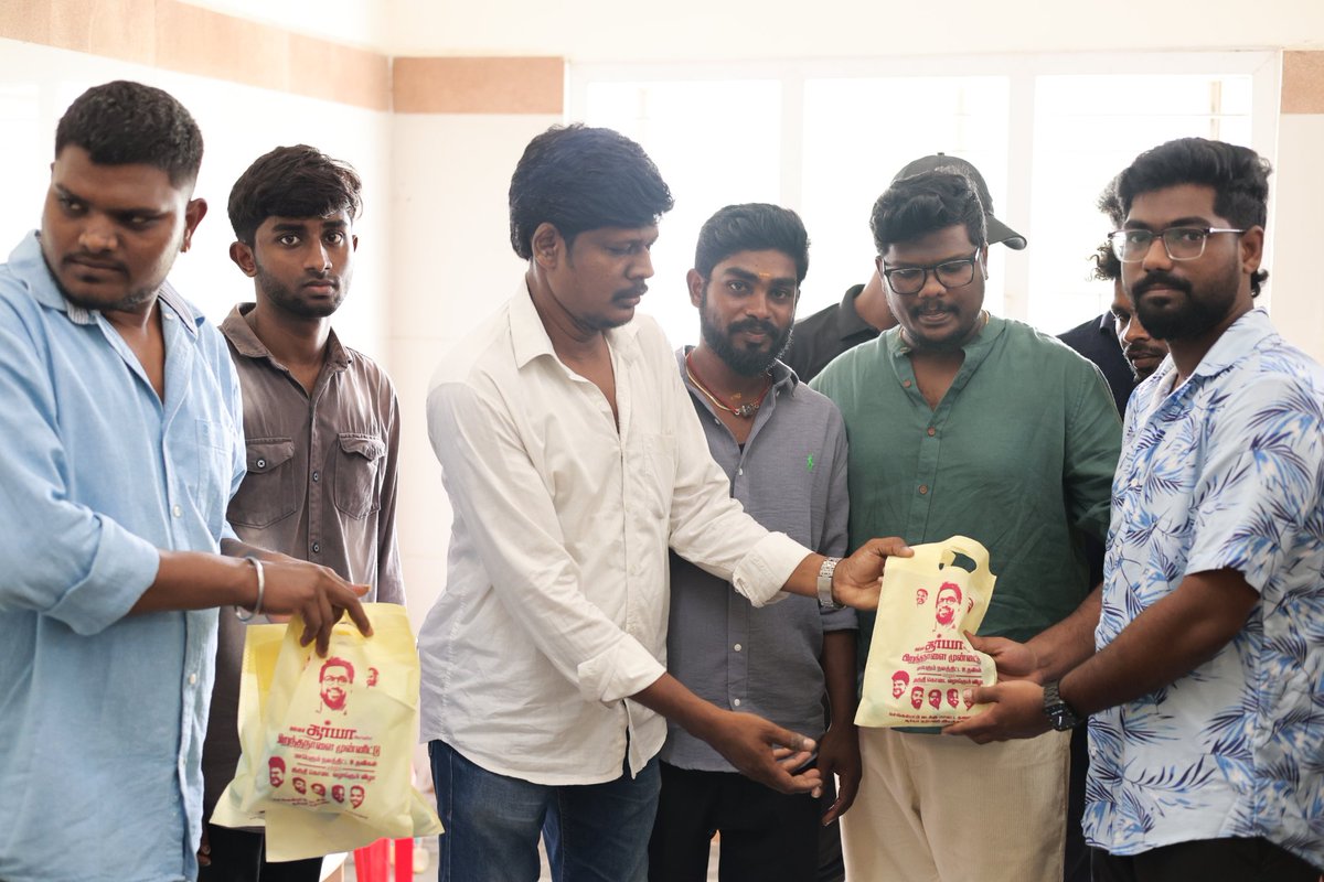 AyanSuriya_offl's tweet photo. 112 Units. One Mission. Countless Lives Saved. Our Blood Donation Camp at District Government Hospital, Tambaram collected 112 units making it one of our biggest welfare initiatives.

Inspired by our beloved @Suriya_offl Anna, 112 members came forward, setting aside their personal commitments to help save lives. A heartfelt thank you to every donor, volunteer, nd supporter. This is more than fandom—this is humanity in action. #ChengalpattuSFC @rajsekarpandian @ChengaiSFC_Offl