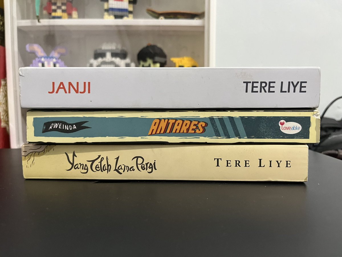 welpless's tweet photo. #wts #zonauang #prelovednovel 

WTS!!
preloved novel
- JANJI by tere liye
- ANTARES by rweinda
- YANG TELAH LAMA PERGI by tere liye
no minus

drop ur price https://t.co/lmt8Bu0x4q