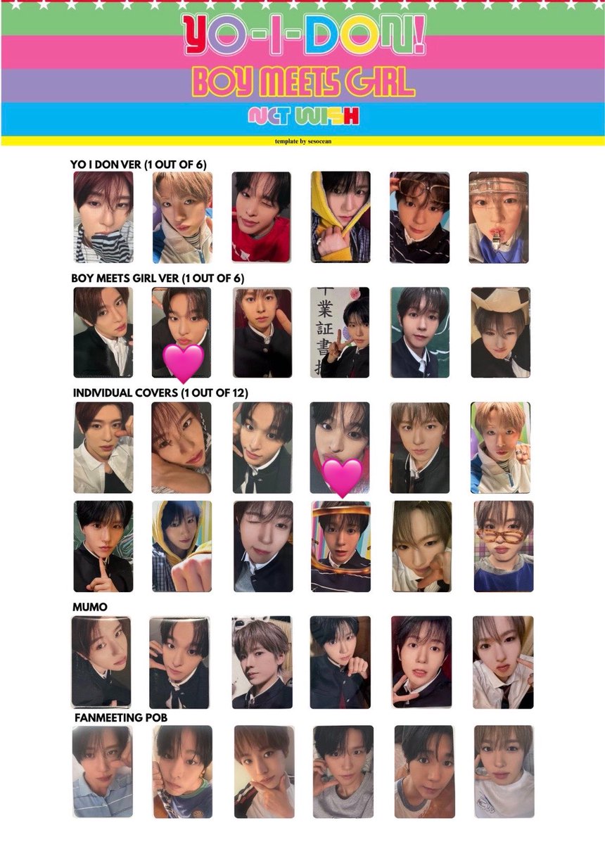 00_glxhal's tweet photo. NCTWISH NCT WISH ウィシ YO-I-DON BOY MEETS GIRL トレカ 交換

譲 ジェヒ リョウ

求 リク  

郵送希望です📮𓈒𓂂𓏸

条件合う方気軽にリプお願いいたします🙇‍♀️

 #NCTWISH https://t.co/xQbBERxdEZ