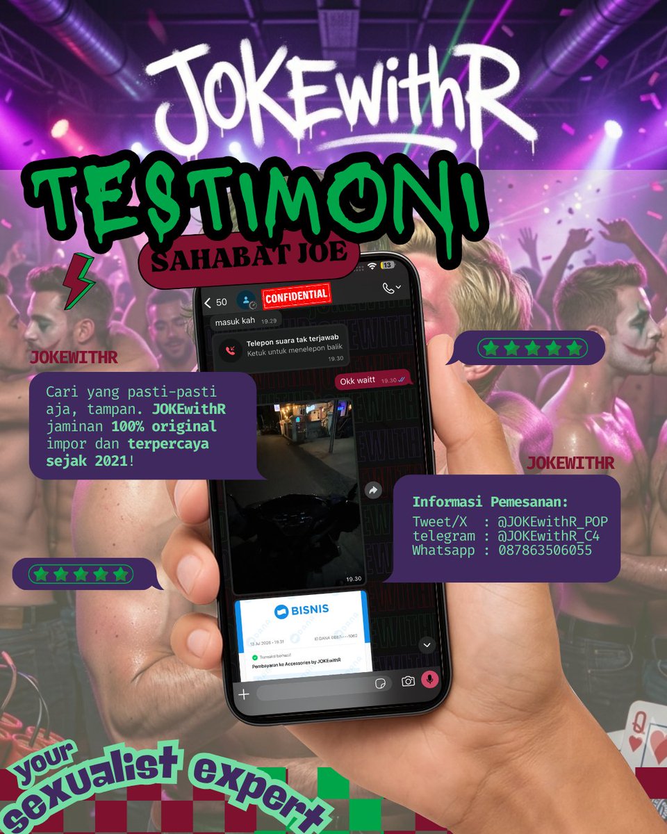 JOKEwithR_POP's tweet photo. Malam pun tetap digas pol! COD dari Marabahan malam ini udah gak sabar pengen langsung eksekusi bareng doi. 🔥
Poppers 100% ori impor, bikin malam intimmu makin liar &amp; pasrah maksimal. Slot terbatas, yuk langsung amankan di DM BangJOE! 🫦#gaybjm #gaybanjarmasin #gaykalsel #gaybjb https://t.co/6m0apEf1mk