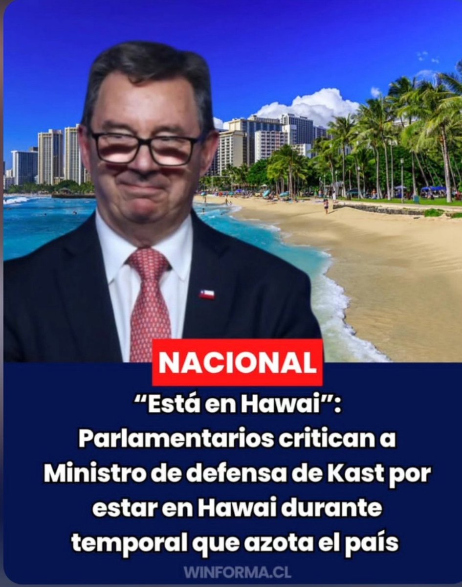malbot1982's tweet photo. @R_SaavedraM @biobio Es que hay ministros de defensa. 🏝️🏖️.
Y hay MINISTRAS DE DEFENSA 🇨🇱 https://t.co/BEi4R5K7z5