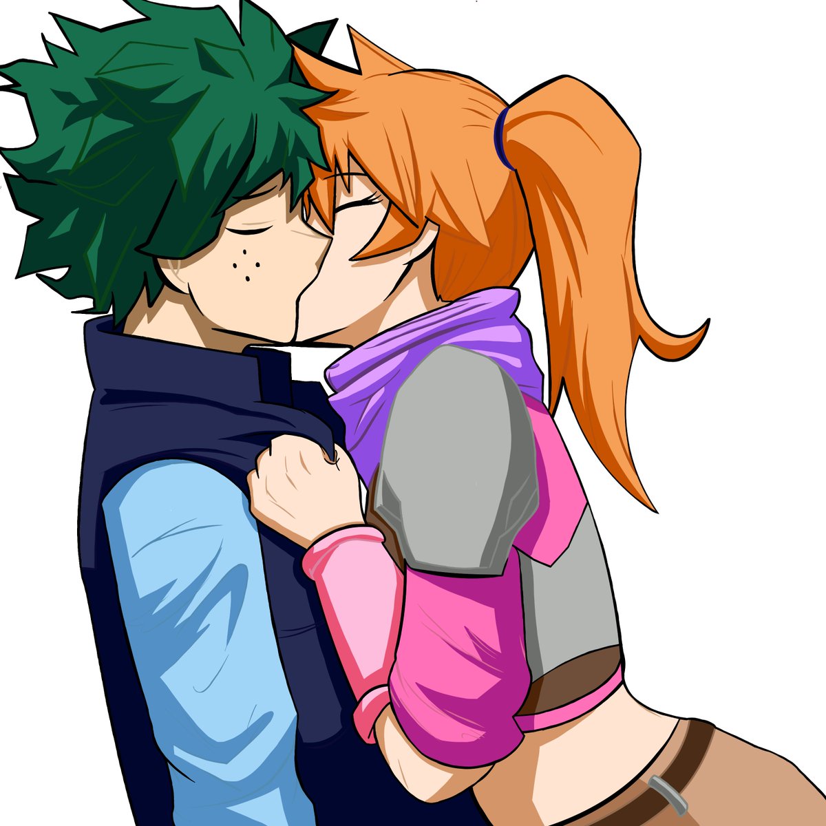 DarkSpiderAu315's tweet photo. Parece que estoy en racha con la clase B, aun que esta vez fue un shipp :v
#Mha #Bnha #ClassB #ItsukaKendo #IzukuMidoriya #IzukuxKendo https://t.co/g9qllyuszf