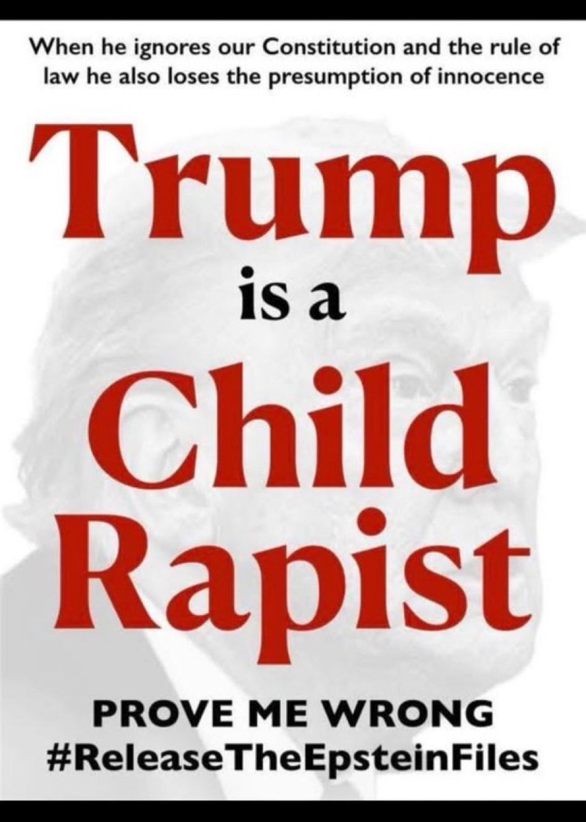 AdkApril's tweet photo. @DougWahl1 #GOPPedoRing @POTUS @GOP #PedophileInChief #RAPISTInChief #RAPEublicans #EpsteinCoverUp https://t.co/QcSs1n1dBW