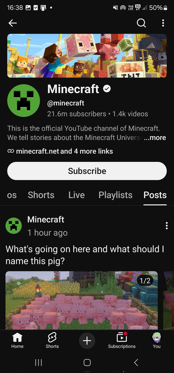 Lucifyn_'s tweet photo. Yo, @Minecraft wanna explain why your youtube channel made a post that feels disgustingly racist? https://t.co/vCciW0gatO
