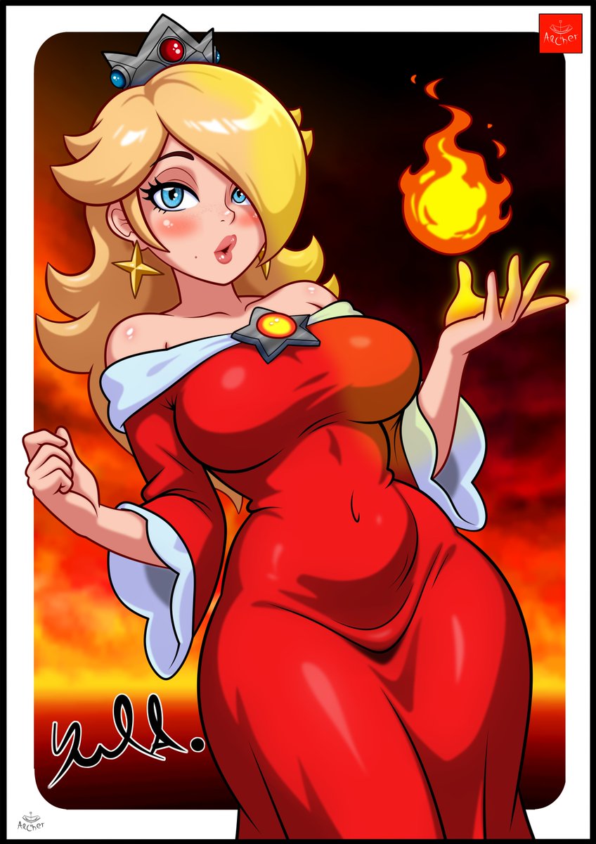 DarkSonic2501's tweet photo. Summer is Still Rolling Through So Let's turn up the Heat! 😋
Here's Rosalina with her Fire Flower Power Done by my Pal YulArcher on Deviantart! https://t.co/TSohpwzVxb

#Rosalina https://t.co/oQloMGT8fB