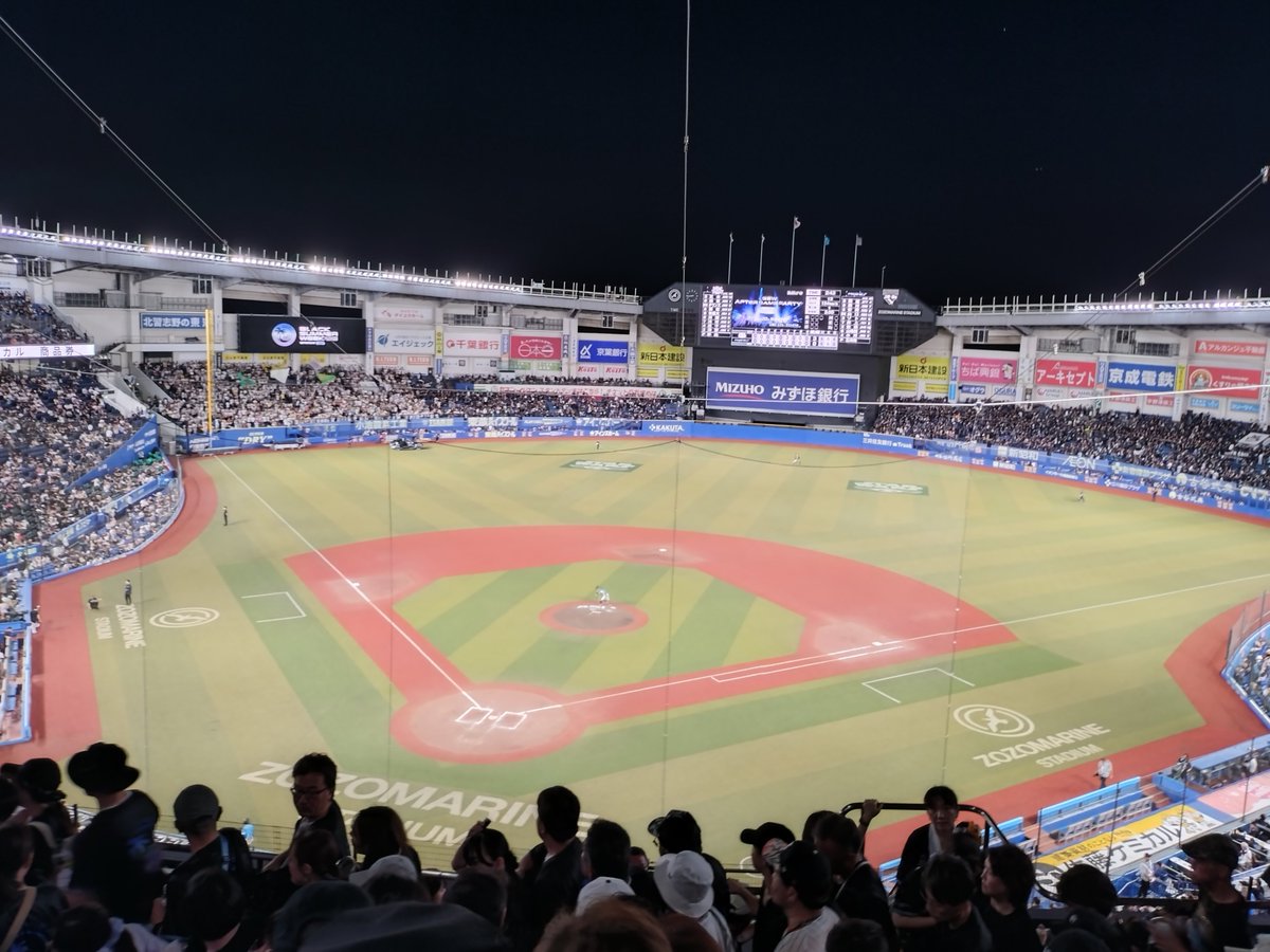 yozoya's tweet photo. 子供達から預かったパワーも虚しくマリーンズ負けました…。
(´・ω・｀)ｼｮﾎﾞﾝ
久しぶりに球場行ったし今日は自分がいるから勝つぞ！って思ってたから余計にショックだったりする💦（球場行った時の勝率めっちゃ高かったんだけどな😢） https://t.co/ilZNyVeltj