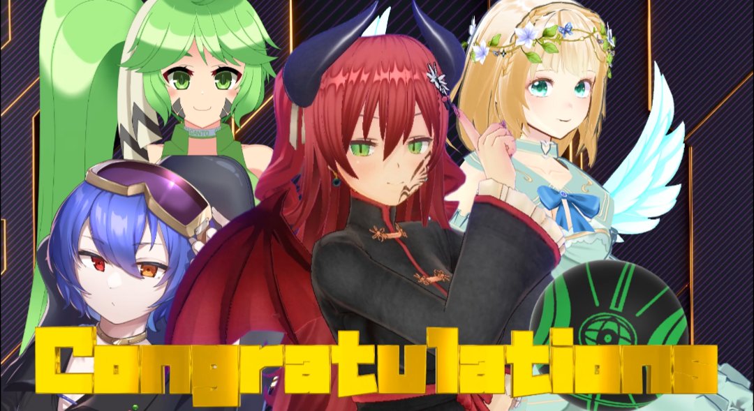 Vtuber05466894's tweet photo. 予選開幕戦‼️‼️

本日の結果は…‼️‼️

30POINT獲得‼️‼️

【　じょーくるほーぷす　】

の勝利です‼️‼️

おめでとうございます‼️‼️‼️

#電脳灯争大戦 https://t.co/ogy7v6buRO