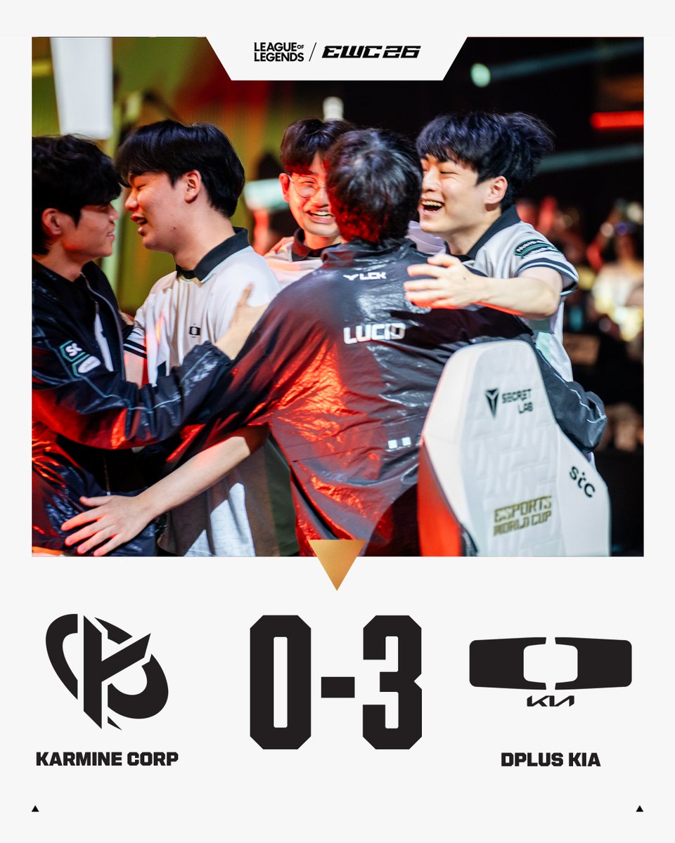 EWC_Extra's tweet photo. They overcame everything and are going home WINNERS 🏆 https://t.co/PM1zSEApht