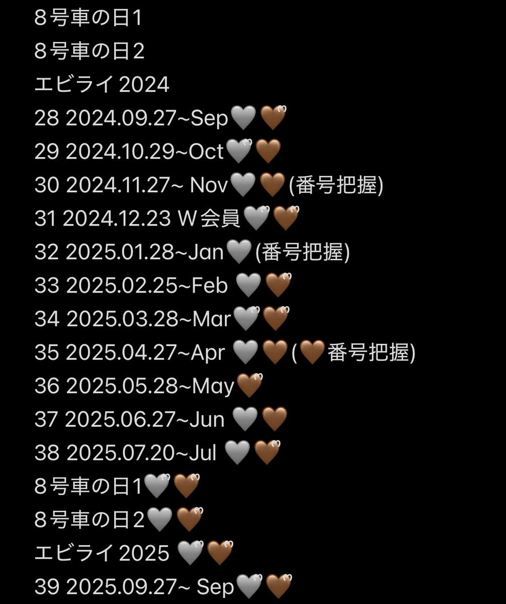 ql5pi_exc's tweet photo. キラリ 超特急 スクラッチ デジフォ 交換

譲 今弾💖(抜け、加工なしの一覧あり）
     過去弾(🩶ᩚ🤎ᩚ🩷ᩚは抜けなし加工なしの一覧あり)

求 過去弾🩶🤎(写真に記載の無いもの)

ギガファイル便での交換可能。
過去弾お持ちのものご提示お願いいたします🙇‍♀️

お気軽にお声がけ下さい🙇‍♀️ https://t.co/GsseNZb6DO