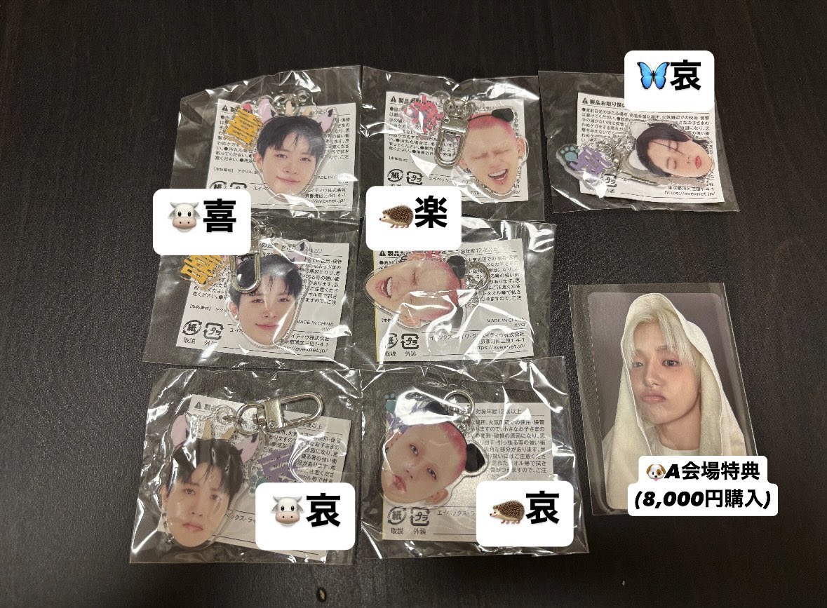 ne_trhk_'s tweet photo. 交換🏷️
TREASURE カプセルトイ A会場特典フォトカード

【譲】

⚫️顔アクキー
･ヒョンソク(楽2･哀)
･ハルト(哀)
･ジョンファン(喜2･哀)

⚫️A会場特典トレカ
･ジフン

〇郵送📮
〇9/5.6会場手渡
〇関東手渡

 #TREASURE  #NEW_WAV  #ジフン #ヨシ #ジュンギュ  #顔アクキー  #カプセルトイ https://t.co/uAf51nxUZv