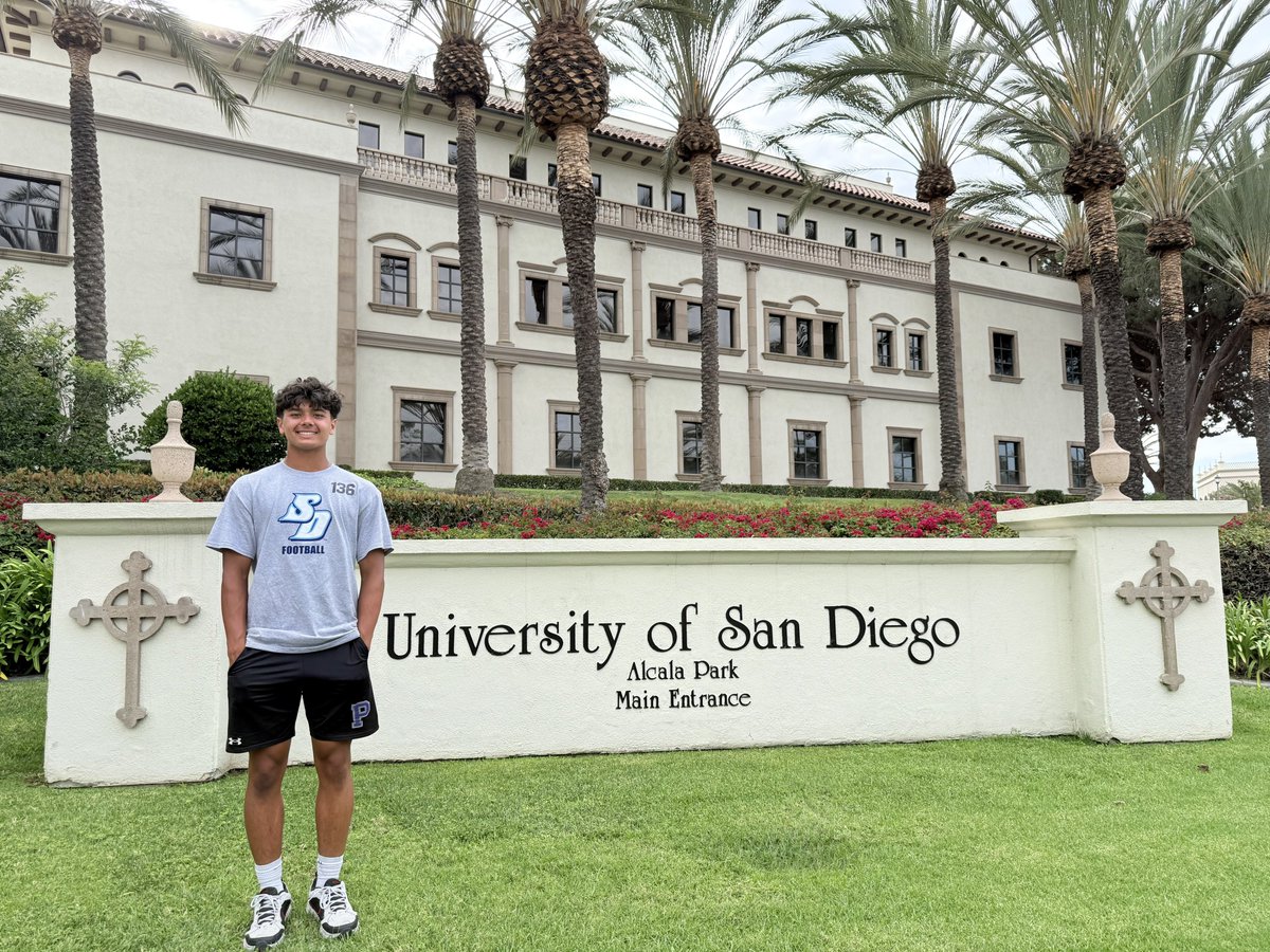 g_morrell4's tweet photo. Great experience competing at the @USDFootball Prospect Camp. Thank you to the coaching staff for the opportunity! 🏈

@coachsweetlou @nickmurray_19 @mmcgli1 @madbacker56 @TheChrisRubio @CruzARubio @ThePuntFactory @RenKokScouting https://t.co/tfppjFHFut