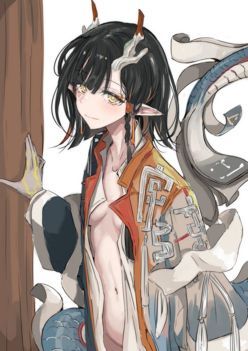shutenndouji1's tweet photo. 少しぼかしたレイヤーを上に重ねるとちょっと雰囲気出る？ https://t.co/Oj2WbTdMDR