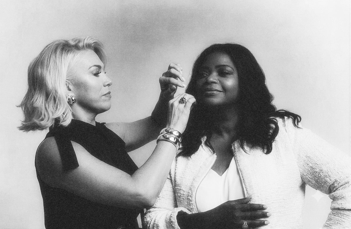 colmansfilm's tweet photo. hannah waddingham and octavia spencer https://t.co/0znlA2g3Ae