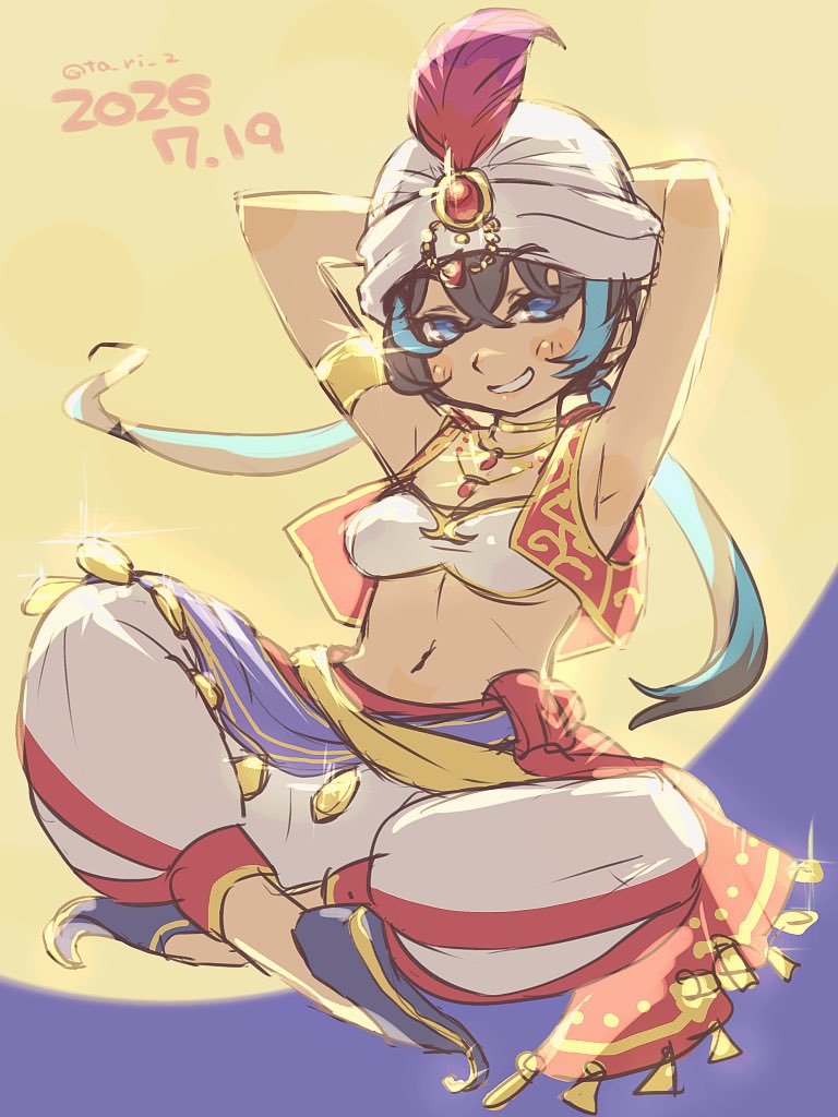 ta_ri_2's tweet photo. 隼坂 翠×なりきり系コス🧞
 #skst_1h_drawing +30min https://t.co/kQd6WGLrZp