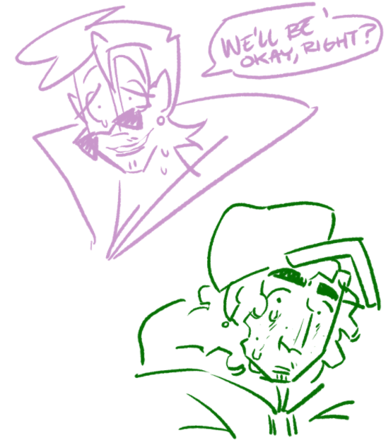 Hotogz's tweet photo. Some #paidintern doodles because they make me so sick and I want them to be DISPAIRED.

#amongusshow https://t.co/jouyGTKvUj