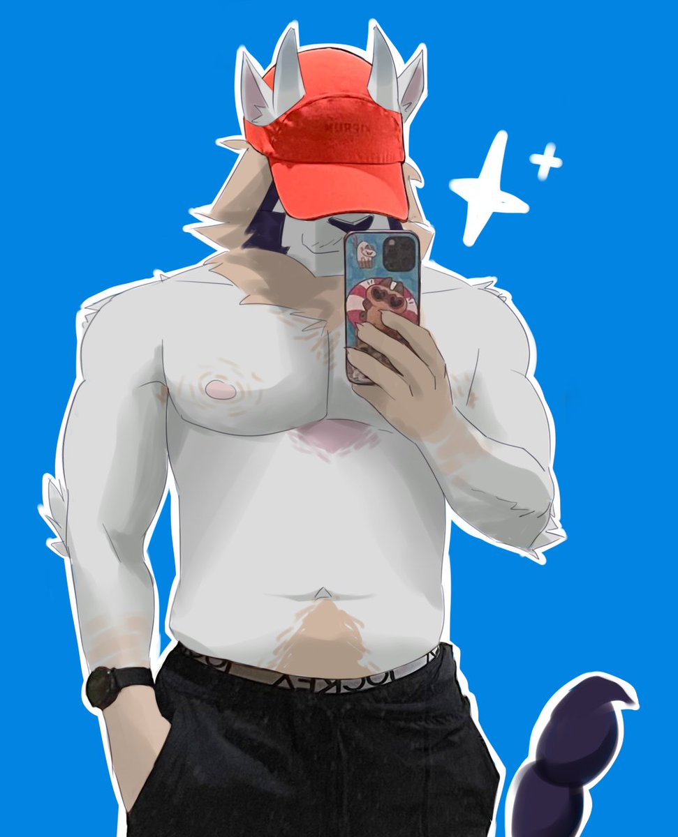 mindmechanica's tweet photo. Omf's @roni_orin bornday so l lazily draw over his gym pics into his near ideal body💪 https://t.co/jCwB55l21x