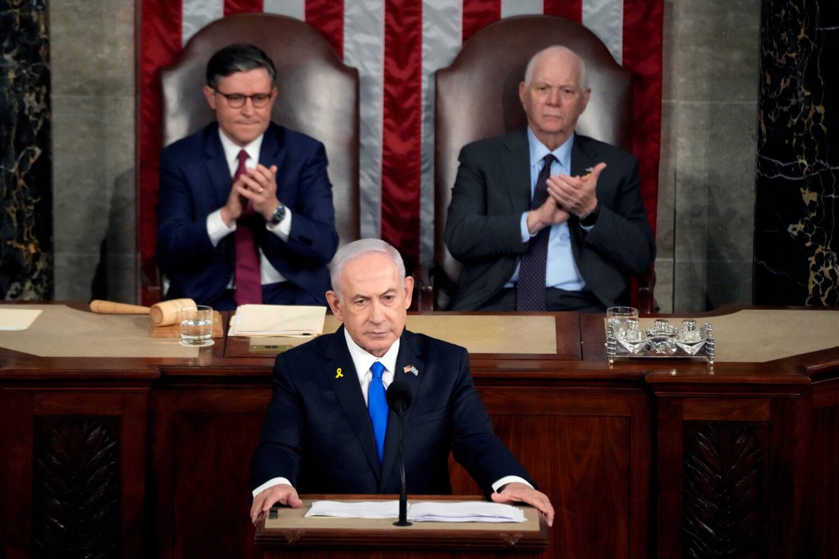 Megatron_ron's tweet photo. NEW: 🇺🇸🇮🇱 Netanyahu is spending about $50 million on a U.S. influence campaign to improve its image as American support has fallen over the wars in Gaza and Iran, per WSJ

The campaign is led in part by former Trump adviser Brad Parscale

It uses AI-generated text messages, conservative media advertising, influencer outreach, and websites designed to shape how AI chatbots present information about Israel.