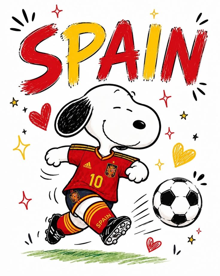 snoopylovers12's tweet photo. Dieciséis años de espera...

¿Se hará realidad por fin el sueño que todos anhelamos? ¿Se convertirá España en bicampeona del mundo? ❤️💛🇪🇸 https://t.co/5bA3mNMzfT