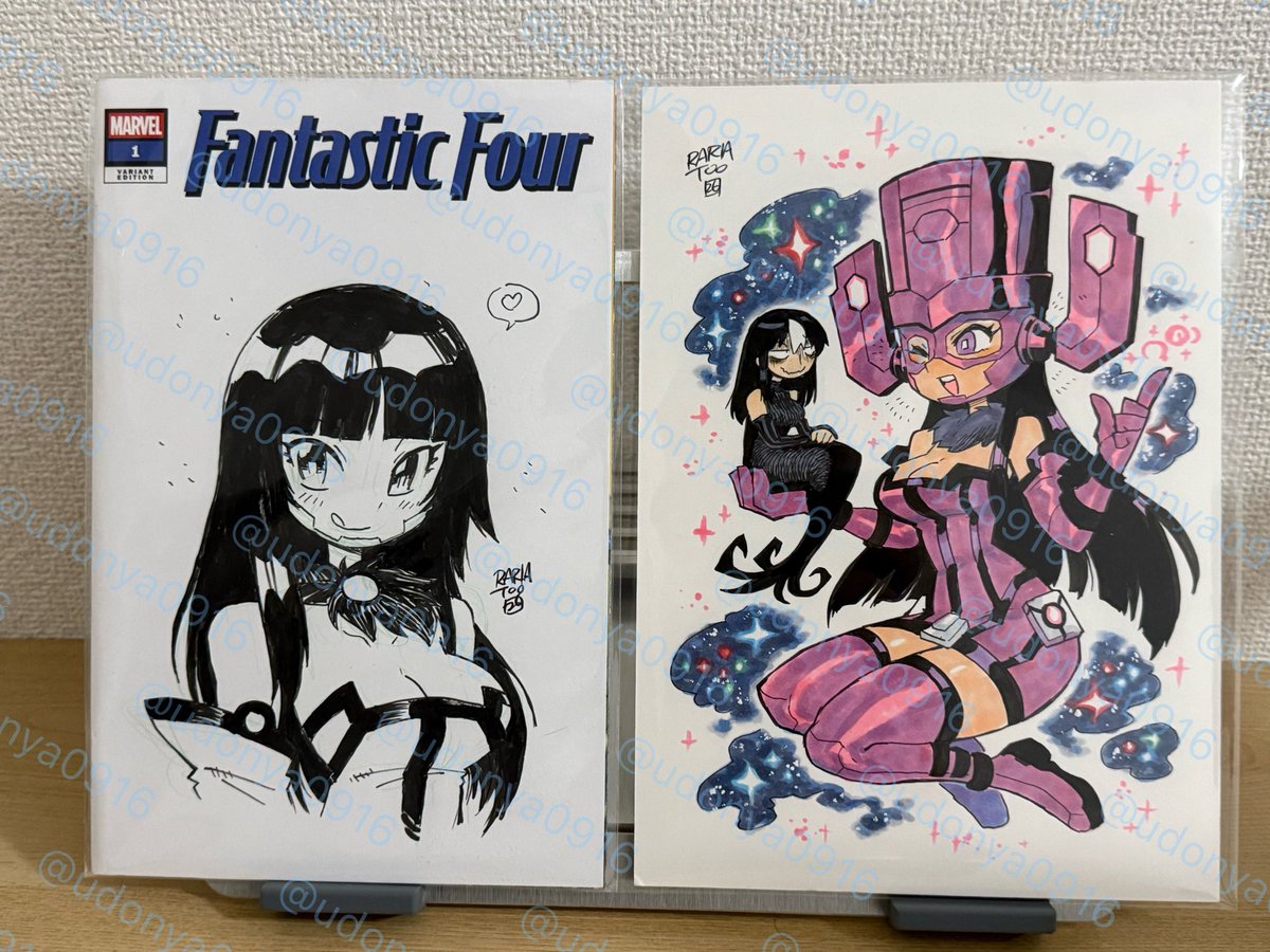 udonya0916's tweet photo. 今回念願であったラリアット先生（@rariatoo）の事前でお願いさせて頂けましたギャラクタ&amp;ノスと、
まさかの当日にてギャラクタのマスク無しverをお願いさせて頂く事が出来ました！
ギャラクタの片手に乗ってるノスが可愛く(^^)
さらにマスクを外したのもまた魅力❤️

#コミフリ
#コミフリ2607 https://t.co/z5EeJljzuL