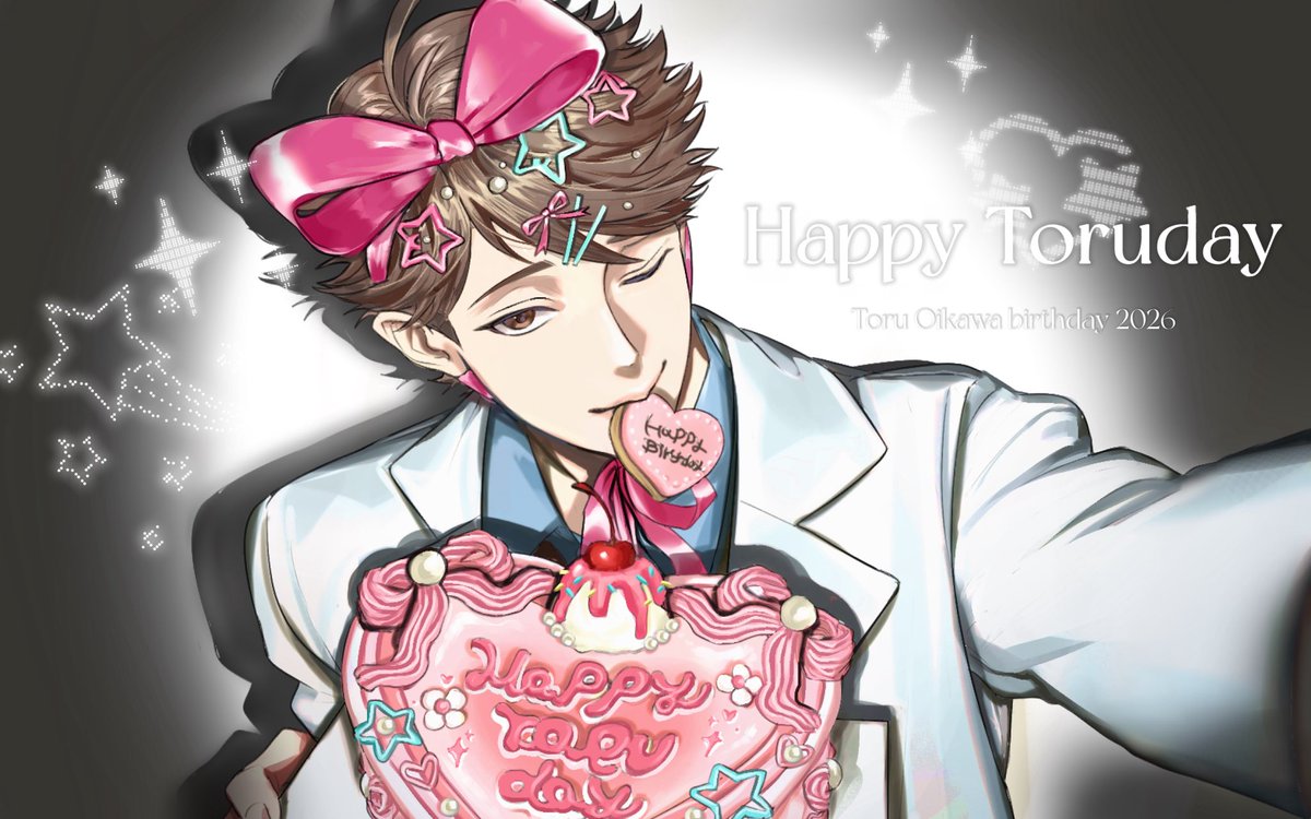 NORANNORI's tweet photo. #及川徹誕生祭2026
#及川徹生誕祭2026

🎀 
선물은 오이카와씨야~ https://t.co/u3P2iE3M0T