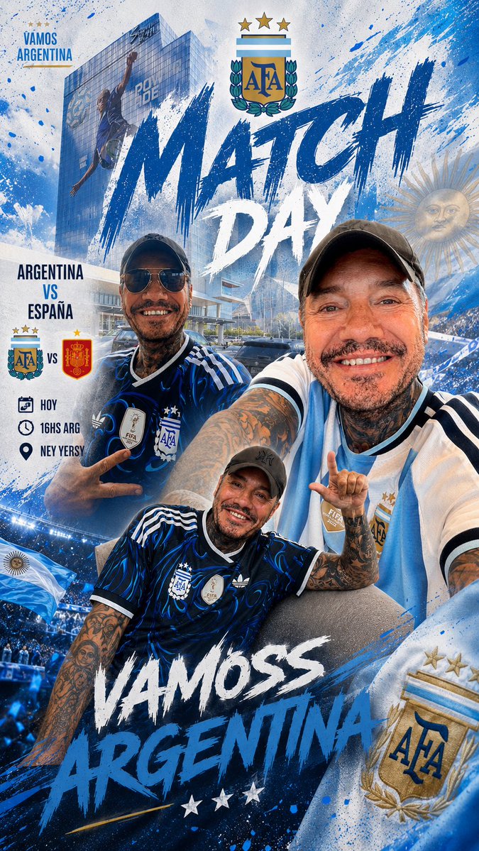 fans_marce1's tweet photo. Vamos Argentina carajoooo 💪🇦🇷 https://t.co/Betua5h8Y8