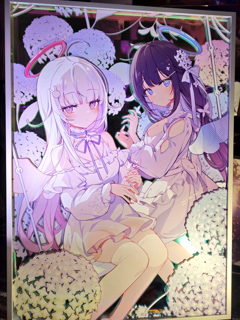 orcacentsr's tweet photo. @miku_emori スパム扱いされて表示されないみたいなので別アカから
イベントお疲れ様でした。今回お迎えさせて頂いた@rswxxイコモチさんのダイカットアクリルめちゃくちゃ綺麗です。他にもBLUEGHOST、REDGHOSTなど気になる作品を間近で見られて楽しかったです。写真いっぱい撮ったんですけど全部弾かれてしまって… https://t.co/U712NxclcX