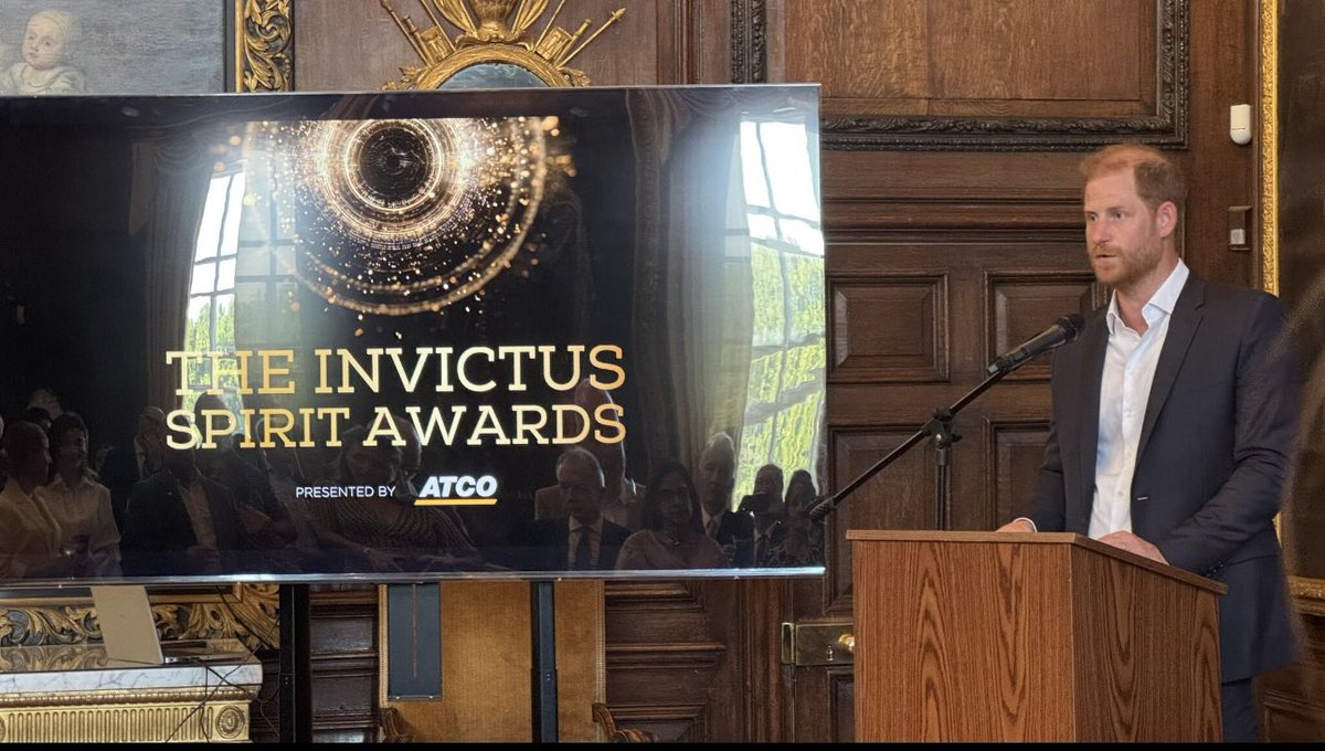 ChrisBaronSmit1's tweet photo. The inaugural Invictus Spirit Gala Dinner &amp; Awards presented by @ATCO will be taking place in London this September. 

Can’t wait! 

#InvictusGames #PrinceHarry https://t.co/5g5UnhEGW0