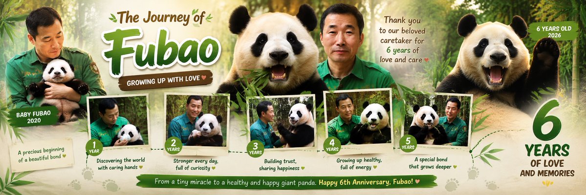 FuBao_PandaPage's tweet photo. I want to change our banner with this ☺️. https://t.co/COV62UuzQO
