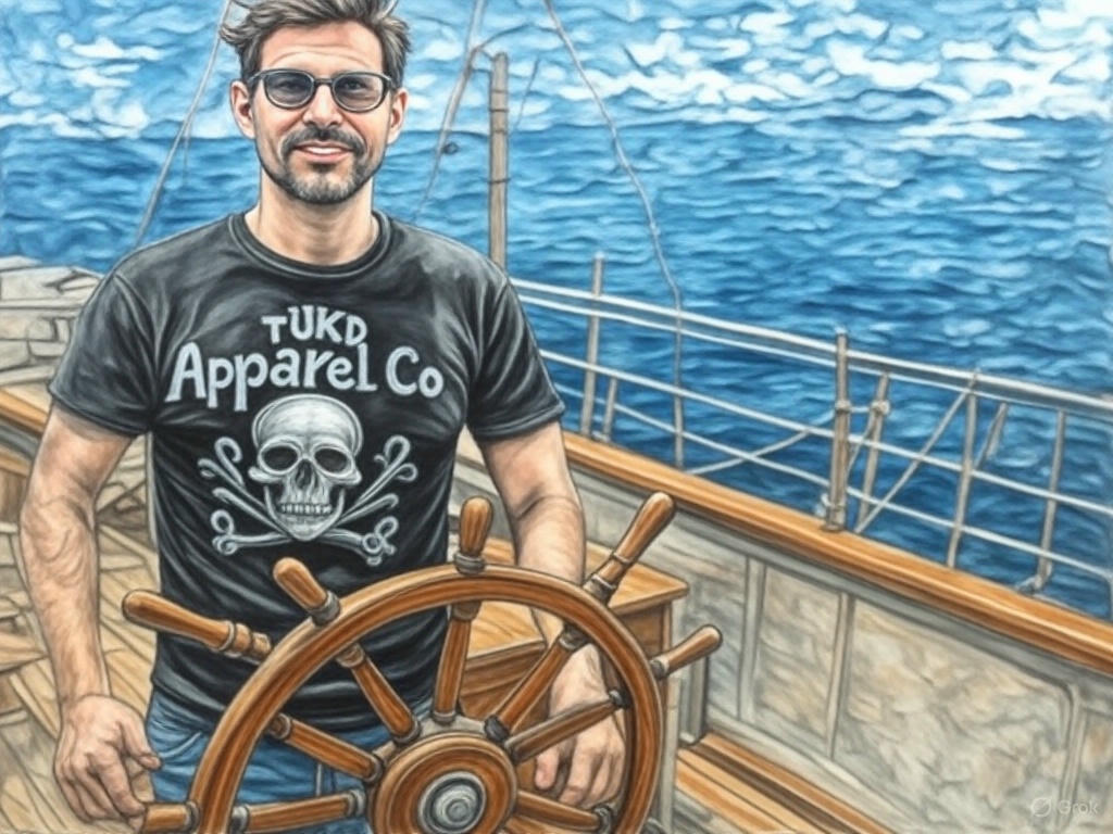 FukdApparelCo's tweet photo. ⛵️ Sailing into the weekend with style thanks to @FUKdApparelCo ⚓️ #FUKdApparelCo #SailAway #OceanVibes #WeekendAdventure #BoatLife #ChalkboardArt #MensFashion #SailorStyle #ExploreMore #LiveFUKd https://t.co/ZimcpA1Iqb