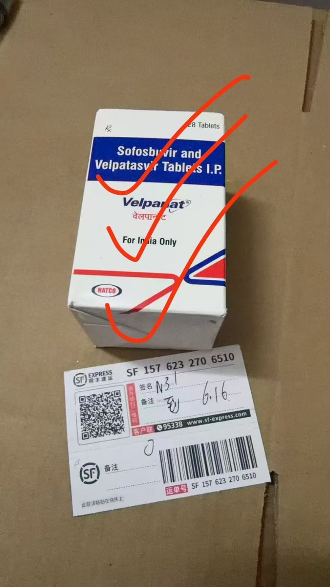 TBjg39's tweet photo. 印度吉三代（Sofosbuvir/Velpatasvir，常为印度Natco、Mylan等药厂生产的仿制药）是治疗慢性丙型肝炎（HCV）的口服抗病毒药物，其核心功效为“通杀”丙肝病毒、实现高治愈率，且治疗过程简便。具体功效与作用如下：1.泛基因型抗病毒（通杀所有基因型）吉三代为索磷布韦Sofosbuvir https://t.co/OMNfXXsBK5