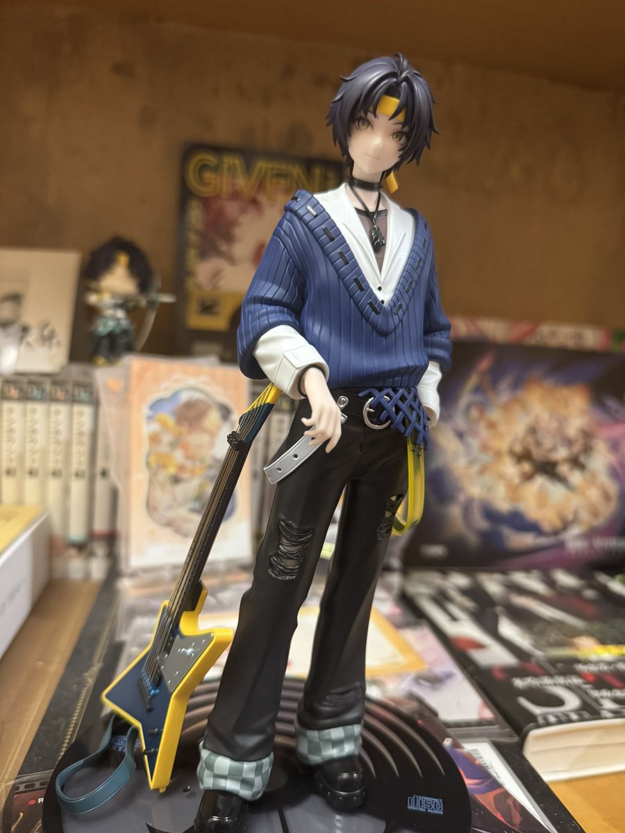 shiroha_s's tweet photo. 超值的悠真手办太好看了，刚好绝区零也复刻了双喜！#绝区零 #浅羽悠真 https://t.co/FW9HBpp4aU