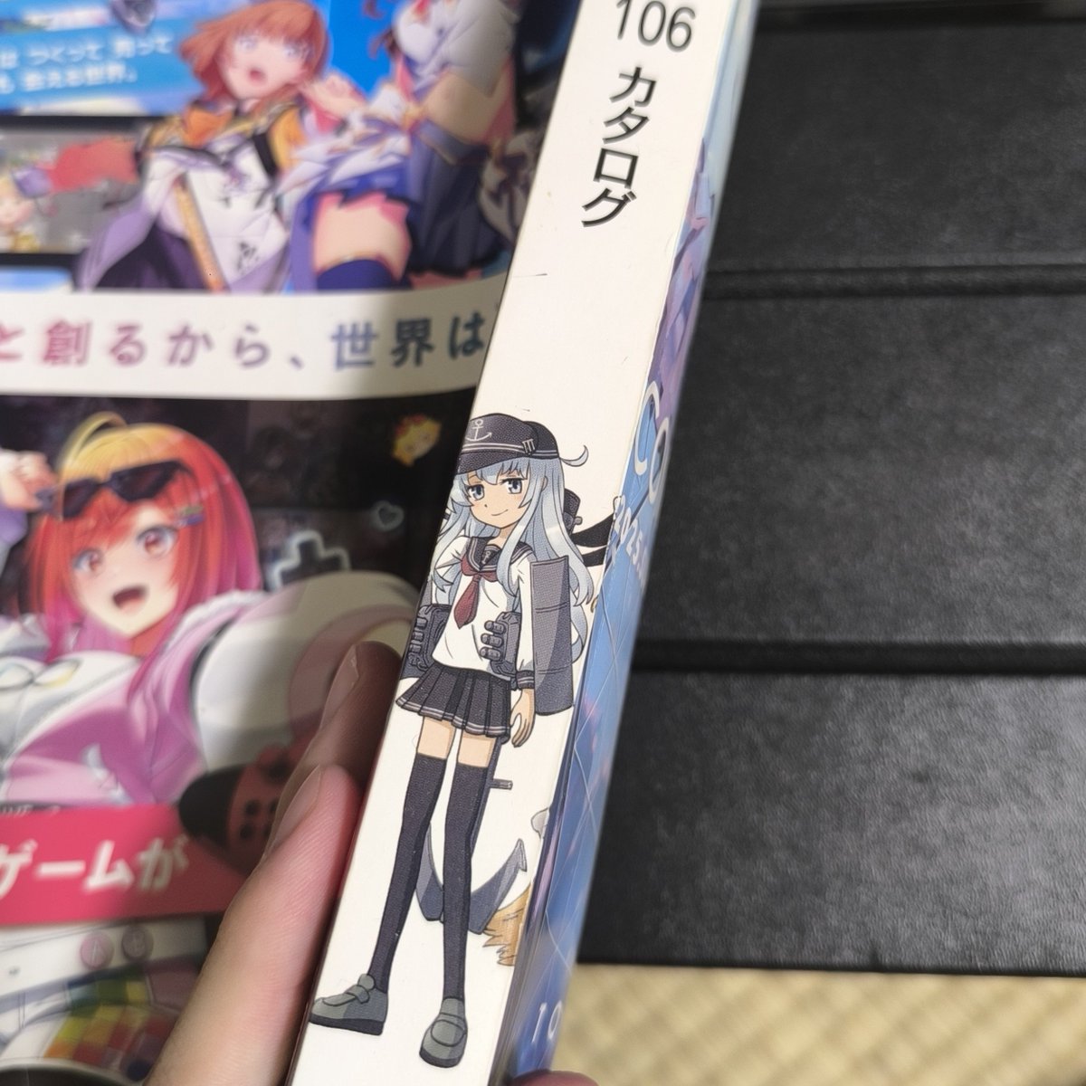 mytk1144's tweet photo. 本棚の整理してたら初参加のC106のカタログ出てきた
まさかこの約半年後にこの子を好きになるとは思いませんでした https://t.co/ahJfFNeaws