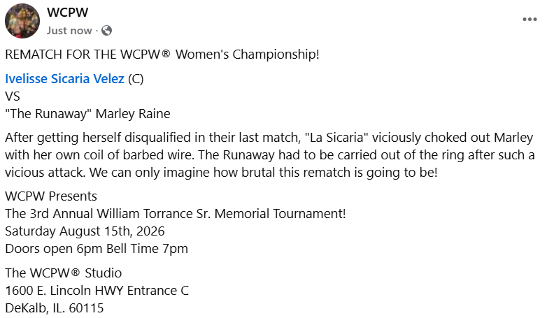WCPW® tweet media