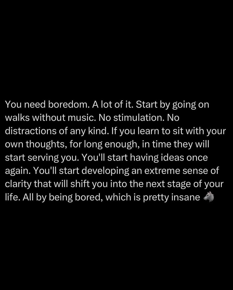 WakeupPeopIe's tweet photo. Silence is uncomfortable at first, but that's often where clarity is born. https://t.co/LXOTYeAPhC