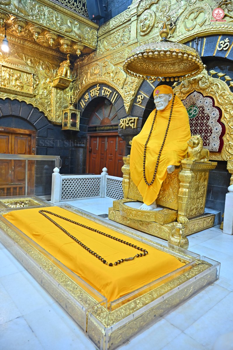 SSSTShirdi's tweet photo. *!! ॐ साई राम !!*
*श्री साईबाबा संस्थान विश्वस्त व्यवस्था,शिर्डी*
*!! ॐ Sai Ram !!*
*Shri Saibaba Sansthan Trust, Shirdi*
≈≈≈≈≈≈≈≈≈≈≈≈≈≈≈≈≈ 
*आरती : शेजारती*
*रविवार १९ जुलै २०२६*  
*Aarti :-Shejarti*
*Sunday 19 July 2026* https://t.co/V6wkNj3jQX