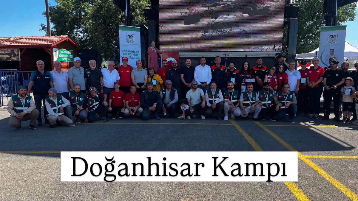imhsarkonya's tweet photo. 3. Geleneksel Doğanhisar Doğa Kampı Kültür ve Sanat Etkinlikleri’ndeydik!

18-19 Temmuz 2026 tarihlerinde Gölcük Mesire Alanı'nda gerçekleştirilen kampta, İMH Konya Arama ve Kurtarma Ekibi olarak Konya'mızın diğer kahraman ekipleriyle bir araya geldik. 

Birlikte Güçlüyüz! https://t.co/Q0bfi0Nurz