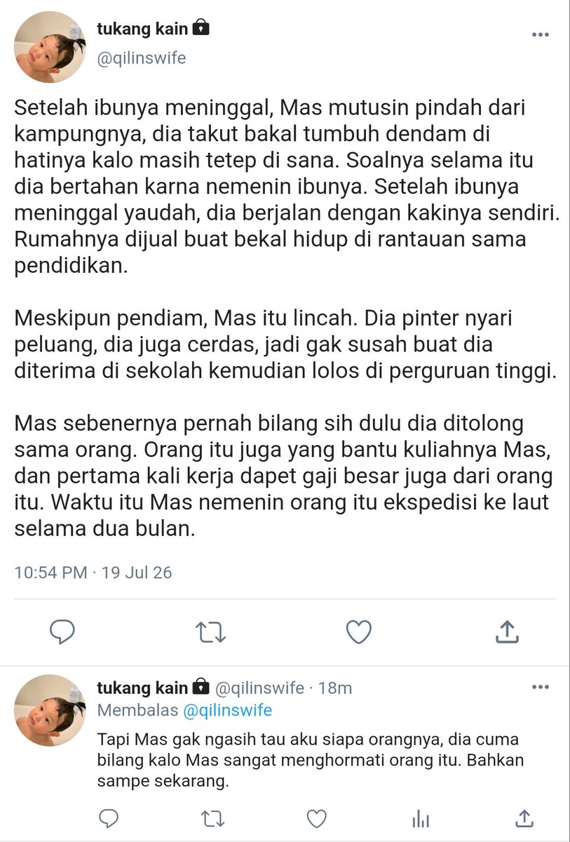 daenhaag's tweet photo. 📜 008

—ah, jadi pengen peluk Baba 🤧 https://t.co/It7BUJymjD