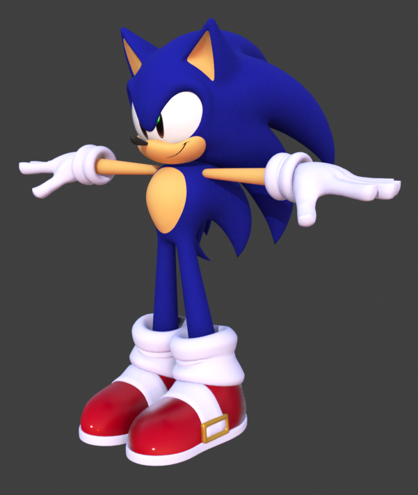 Jukobut3's tweet photo. If this became the new Sonic model, how would y’all feel?
Model by me and @FlamingFoxProd https://t.co/A8htgcoAlN