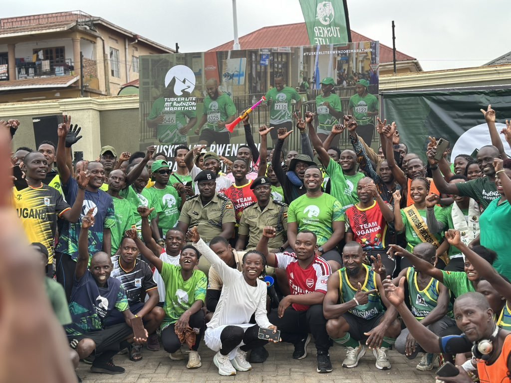 chrys_muke's tweet photo. The countdown to the 5th edition of the #TuskerLiteRwenzoriMarathon  gathered pace today as the Kasese Community turned up in numbers for the Activation Run. 

Every kilometre covered today was another step towards August 22, 2026
 #TuskerLiteRwenzoriMarathon https://t.co/IJXCU2u0iN