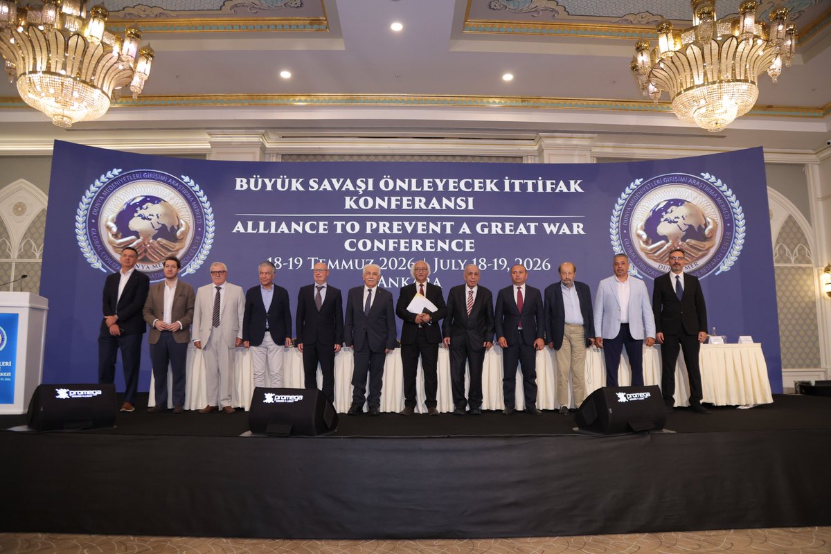 dunyamer_com's tweet photo. Büyük Savaşı Önleyecek İttifak Konferansı Tamamlandı!

Dünya-Mer Başkanı Semih Koray, konferansın sonuç bildirgesini kamuoyuna ilan etti.

Bildirgeyi okumak için: https://t.co/gC8xB95jrE https://t.co/seJmufwlCL