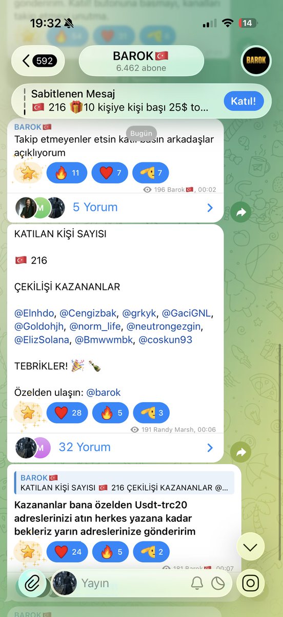 barok's tweet photo. Kazananlara hediyelerini gönderdim 1 kişi henüz yazmadı 

Kazananlar: https://t.co/Myg5GPPYYb https://t.co/jkztHJtRkr