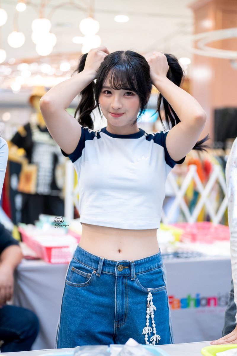 zO_I_Oz's tweet photo. ทวินเทลที่น่ารักที่สุด🫶🏻😳
#JanryBNK48 #BNK48 
#PonytailtoShushuTH_Roadshow https://t.co/lWoFIZijAI