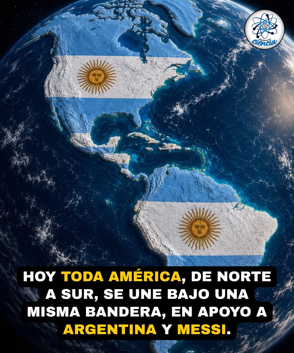 MaflaMena's tweet photo. @SVargasOK Estimado @SVargasOK , saludo afectuoso . Sin lugár a dudas , por su jerarquía , su carácter , su talento , ser un equipo de verdad , su valentía y tenér al mejór futbolista , al Goat - Lionel Messi ....  el Campeón de la Copa del Mundo 2026 será @Argentina 
👏👍✌🇦🇷🏆🥇😀😃 https://t.co/iWaY6JOBjU